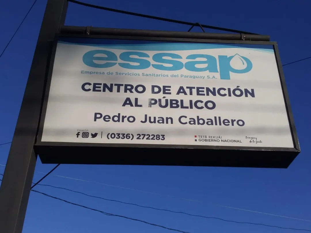  ESSAP anuncia  interrupción del suministro de agua para este viernes