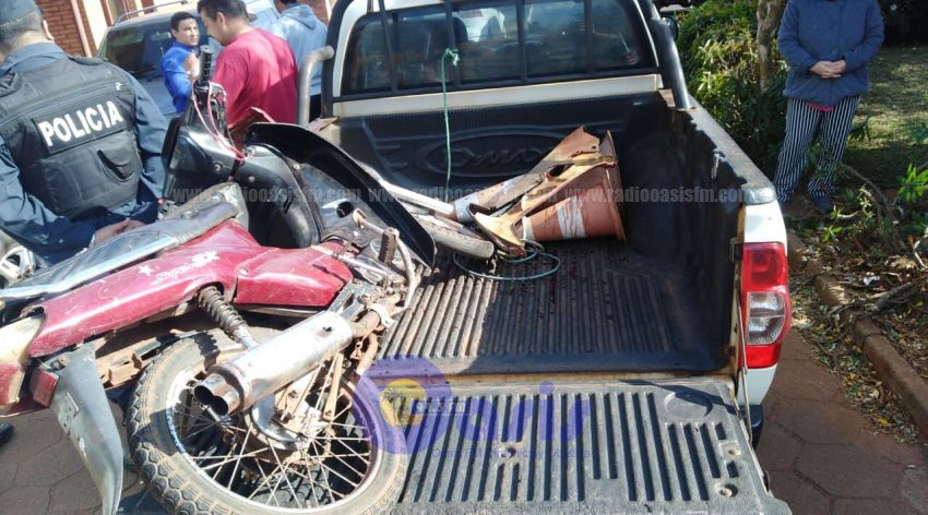 Fallecen dos menores en accidente de tránsito en Pedro Juan