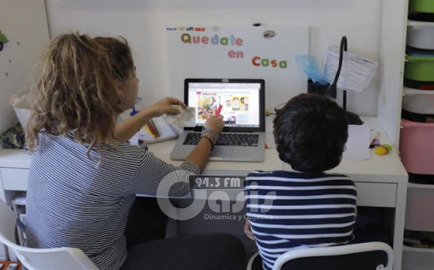 El 52% de los hogares tuvo clases virtuales, según el resultado de la encuesta del MEC