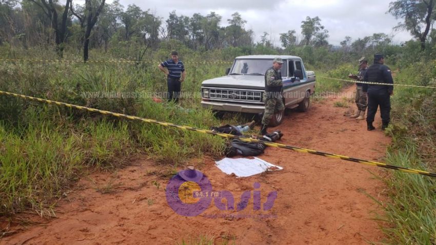 Cadáveres encontrados en zona rural de Pedro Juan  no tienen señal de tortura
