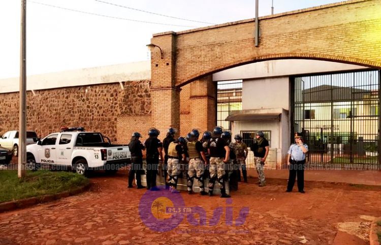 Policías  sometidos a sumario por la liberación de presos en Pedro Juan