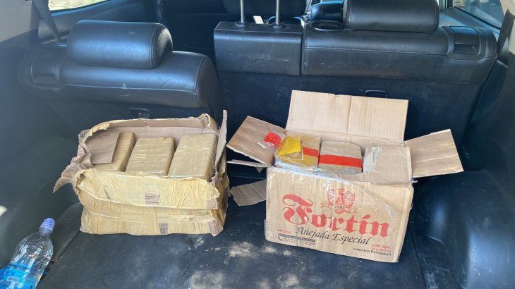 Senad intercepta a un hombre con más de 30 kilos de cocaína en Concepción