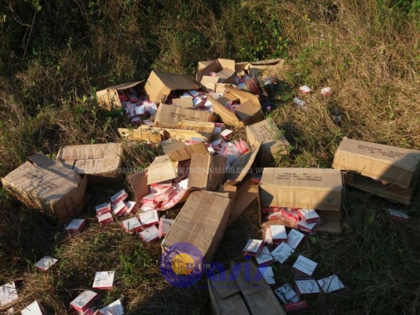 Hallan medicamentos en zona de la bahía