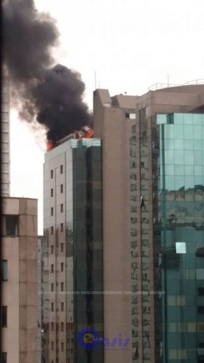 Incendio en Consulado Paraguayo en San Pablo