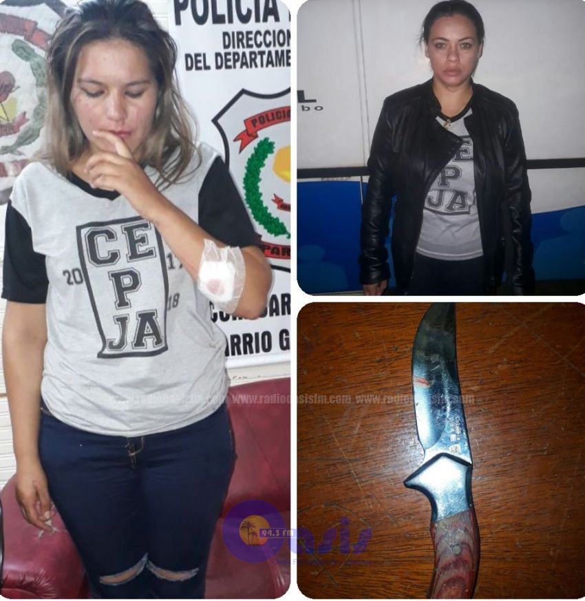 Mujeres resuelven sus diferencias a puñalada en colegio de PJC