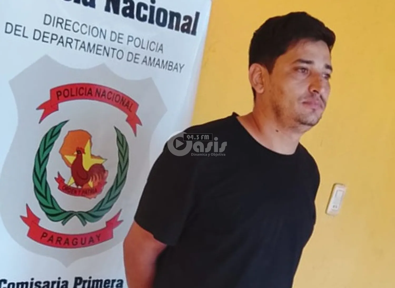 Detienen a motociclista por resistencia y conducir alcoholizado frente a casino en Pedro Juan