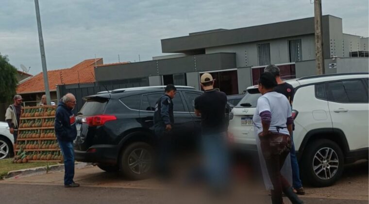 Hombre fue asesinado a tiros en Ponta Porã: iba en una Jeep con chapa paraguaya