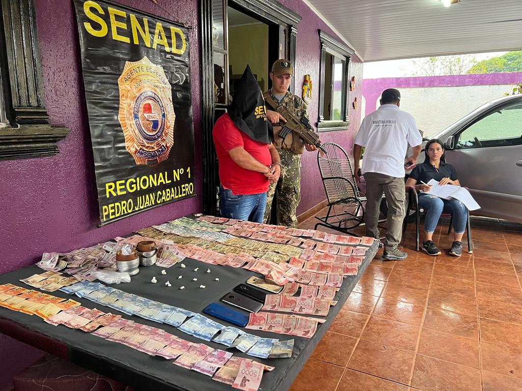 Aprehenden a quién sería encargado de una boca de fumo