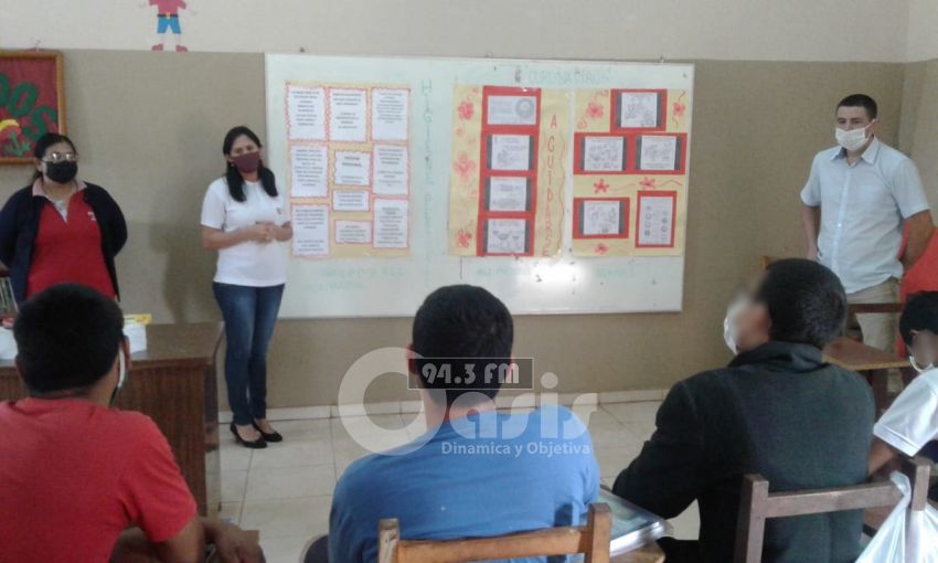 "‹Continúa ciclo de capacitaciones para Adolescentes del Centro Educativo de Pedro Juan 