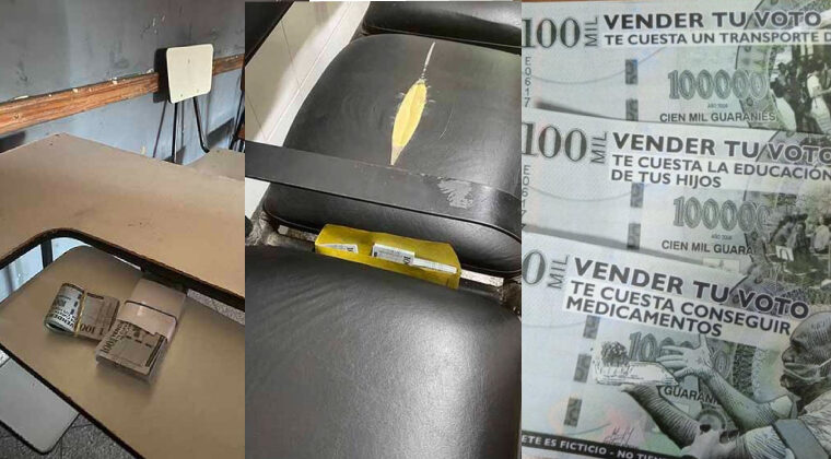 Aparecen “fajos” de G. 100.000: campaña insta a no vender voto en estas elecciones