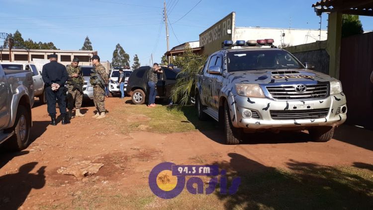 Allanaron vivienda en Pedro Juan  en busca personas vinculadas al asesinato de Ingeniero