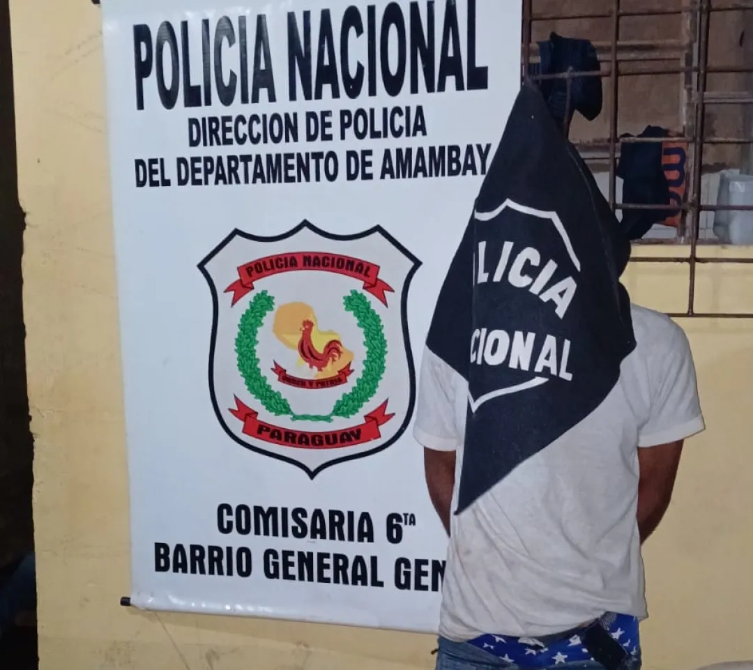 Tras varios hechos de hurto denunciado por vecinos, ciudadano de 36 años es aprehendido