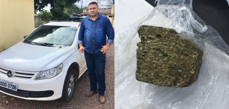 Brasileño detenido por la policía con marihuana en Pedro Juan