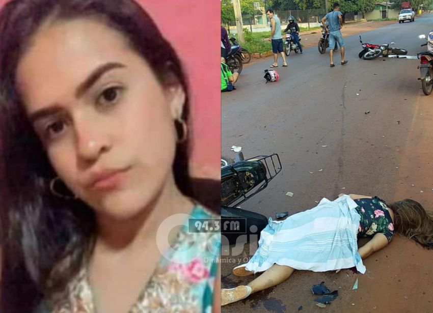 Joven fallece en accidente de tránsito en Pedro Juan