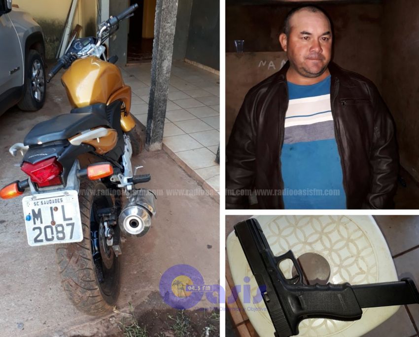 Detienen a ex carcelero con arma de fuego en Pedro Juan