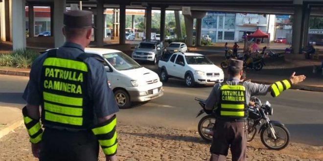 Se redujo cantidad de demorados por la Caminera en la última semana