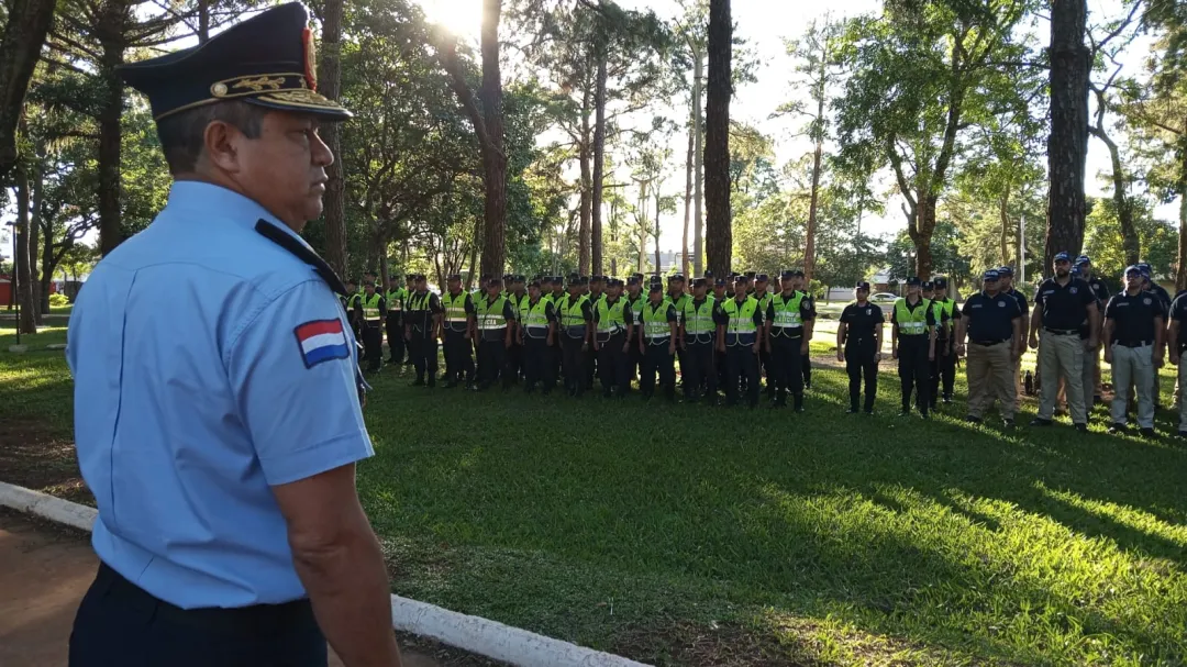 Policia Nacional anuncia el operativo AÑO PAHA en Amambay