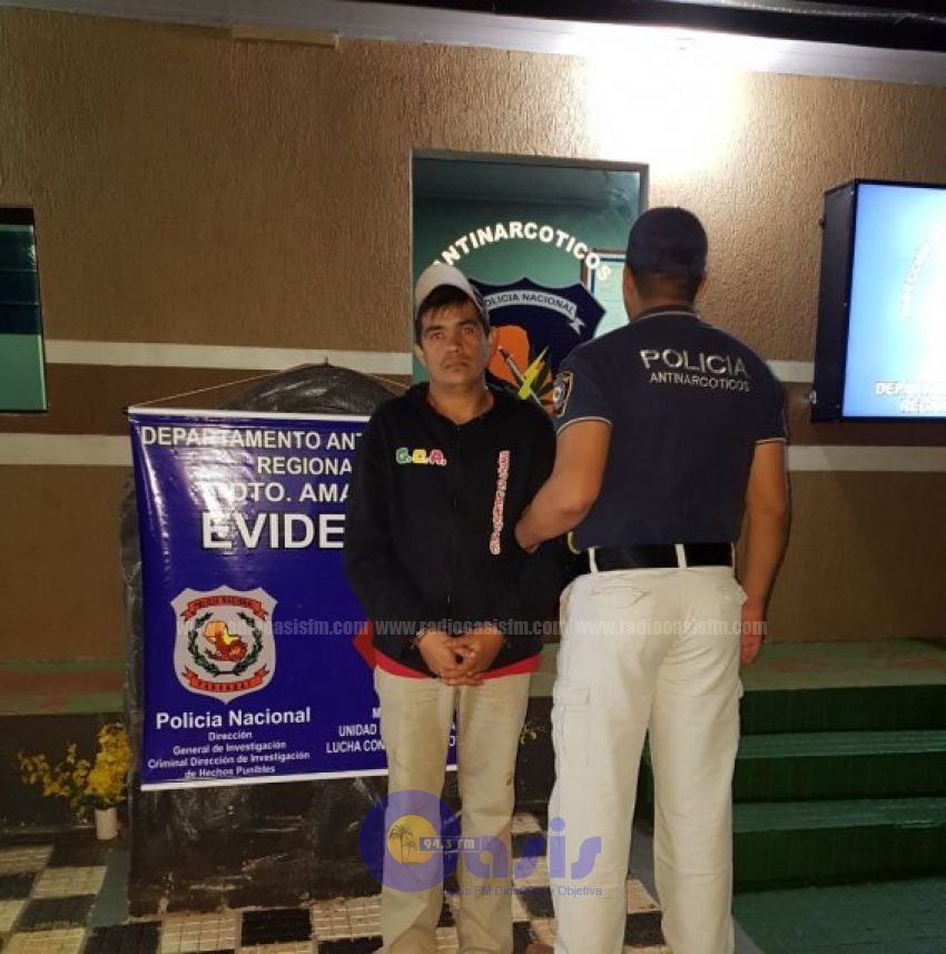 Antinarcoticos detiene a un hombre con 372 kilos de marihuana en zona de Bado