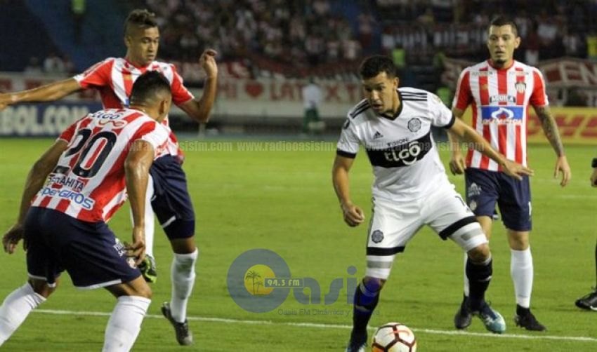 Olimpia sucumbe en Barranquilla y queda eliminado de la Libertadores
