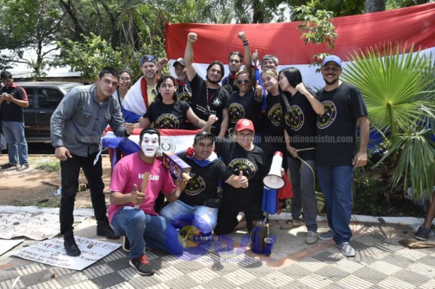 En la plaza, sin Mario Abdo