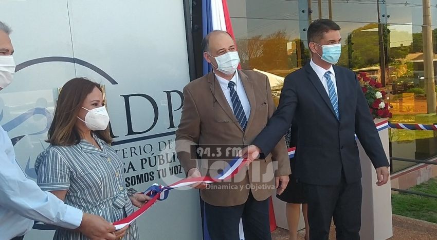 Ministerio de la Defensa Pública inaugura nueva sede en Pedro Juan