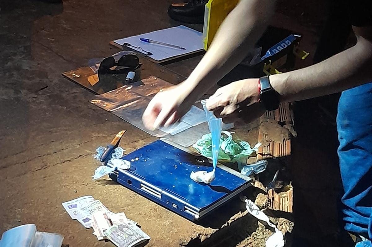 Allanamiento en boca de fumo dejó como saldo la aprehensión de dos sujetos