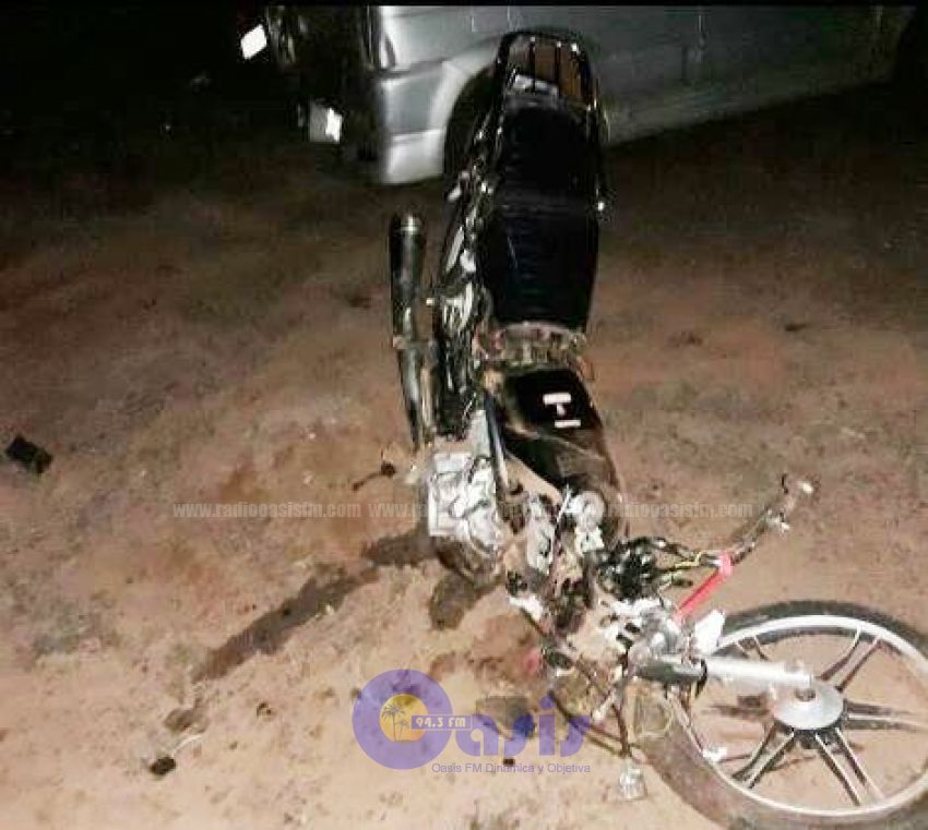 Hallan a un motociclista muerto en Yasy Cañy