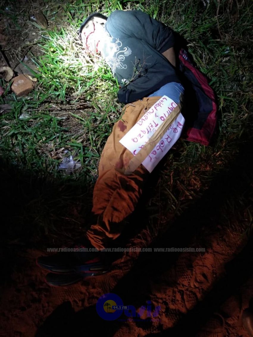 Encuentran muerto a joven raptado en Pedro Juan