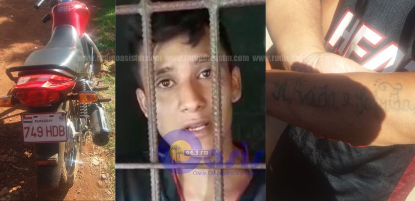 Policía recupera motocicleta robada y detiene al supuesto autor en Pedro Juan