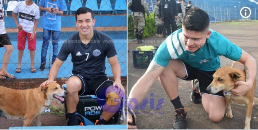 Jugadores del Olimpia comparten con Tesapa
