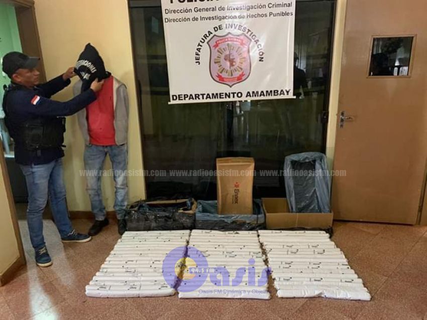 Dinamita incautada en Pedro Juan:  Pretendían utilizar para liberar presos del PCC