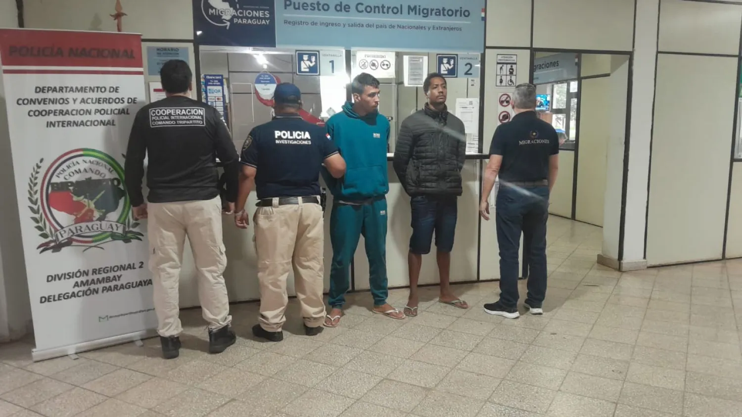 Expulsan a dos ciudadanos brasileños por transgresión a la Ley de Migraciones