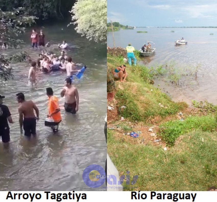 Dos jóvenes se ahogaron ayer mientras se daban un chapuzón