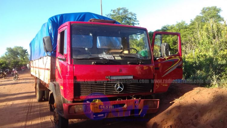Matan a balazos a camionero en Concepción