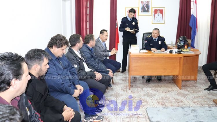 Comerciantes de Pedro Juan pidieron seguridad durante reunión con jefes policiales