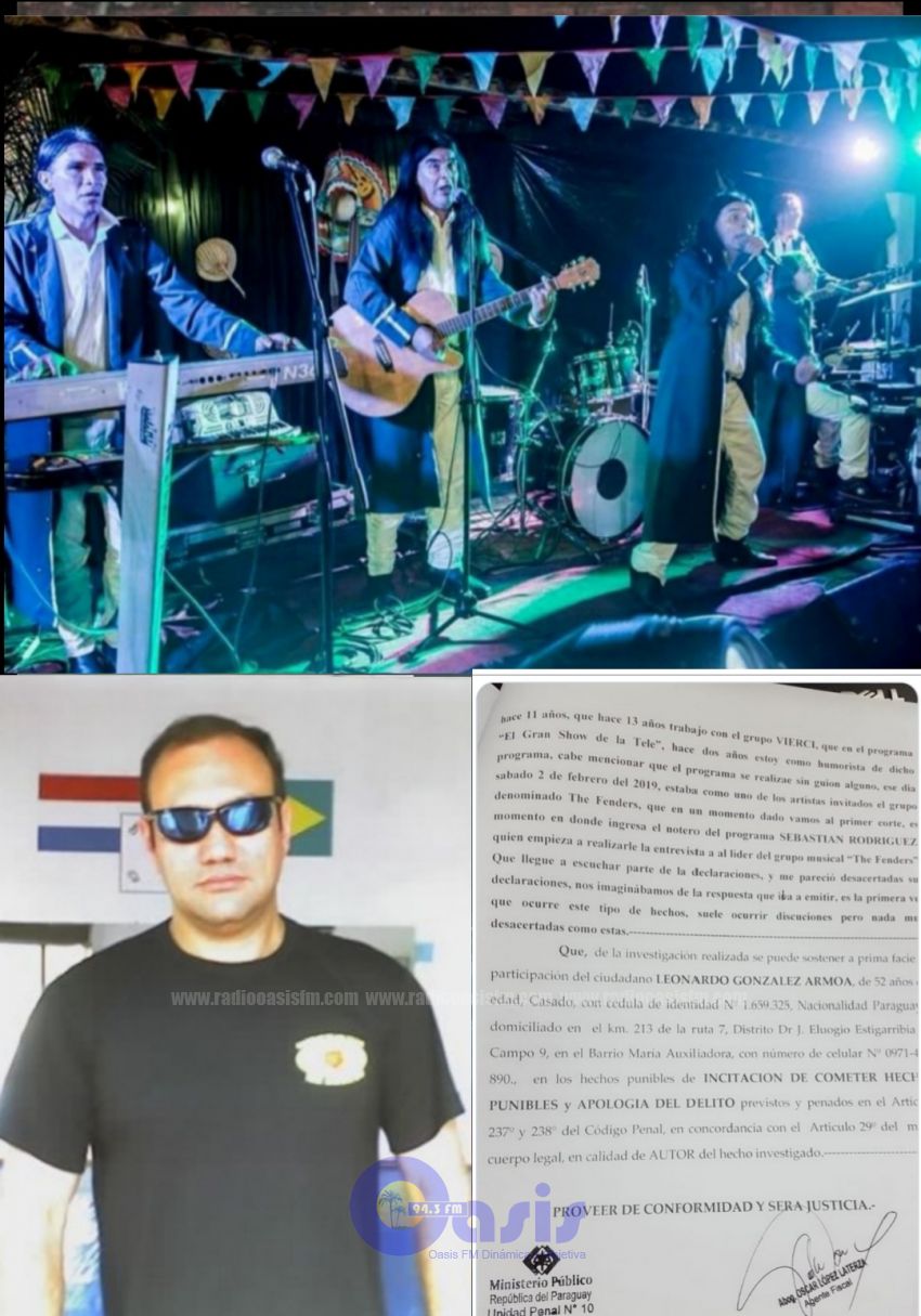 Fiscal imputa a The Fenders