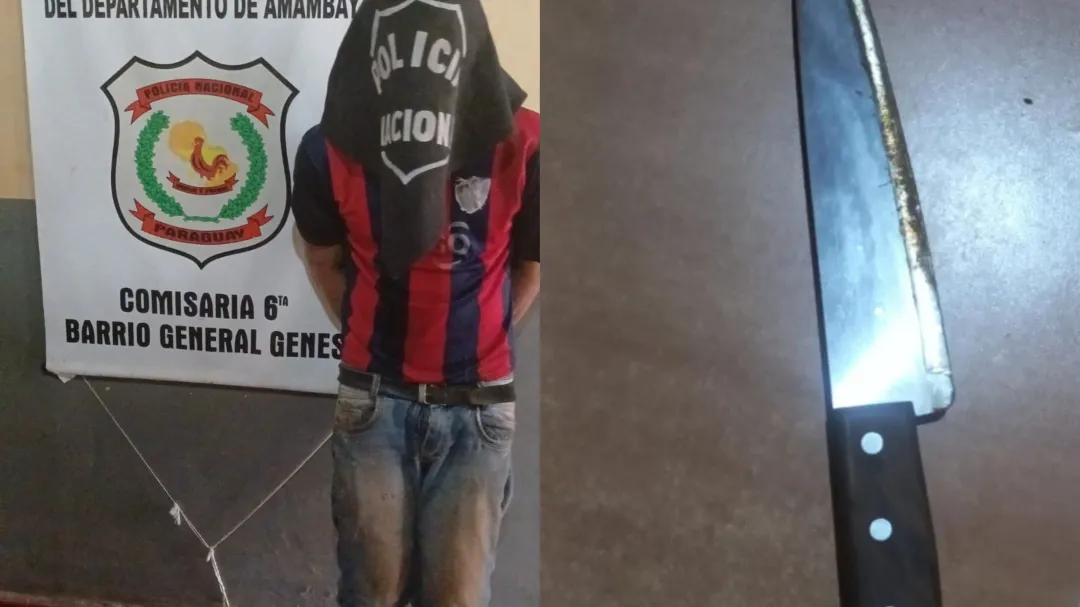 Hombre de 31 con antecedentes y captura pendiente fue detenido