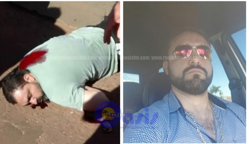 Acribillan a tiros a empresario en Ponta Pora