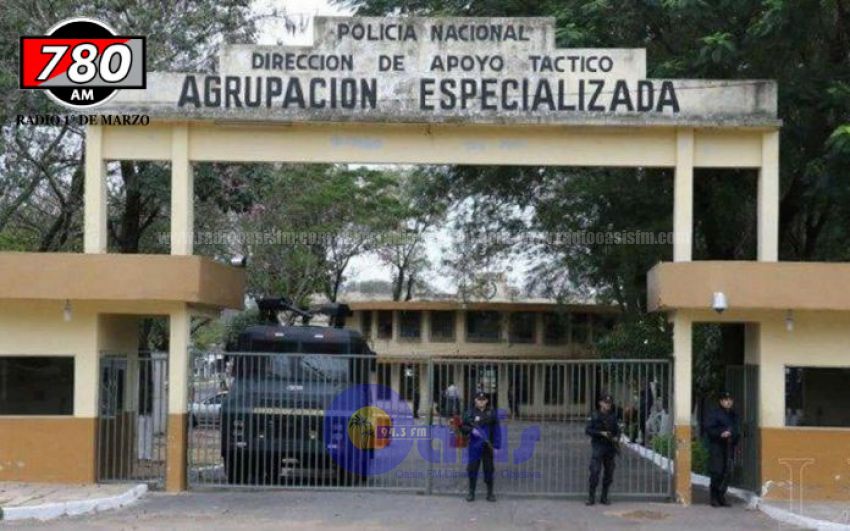 Pese a no ser cárcel, por seguridad reclusos son remitidos a la Agrupación Especializada