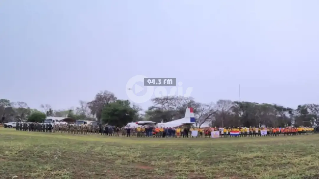 Bomberos Voluntarios desmontan campamentos tras extinción de llamas que consumieron parte del Chaco