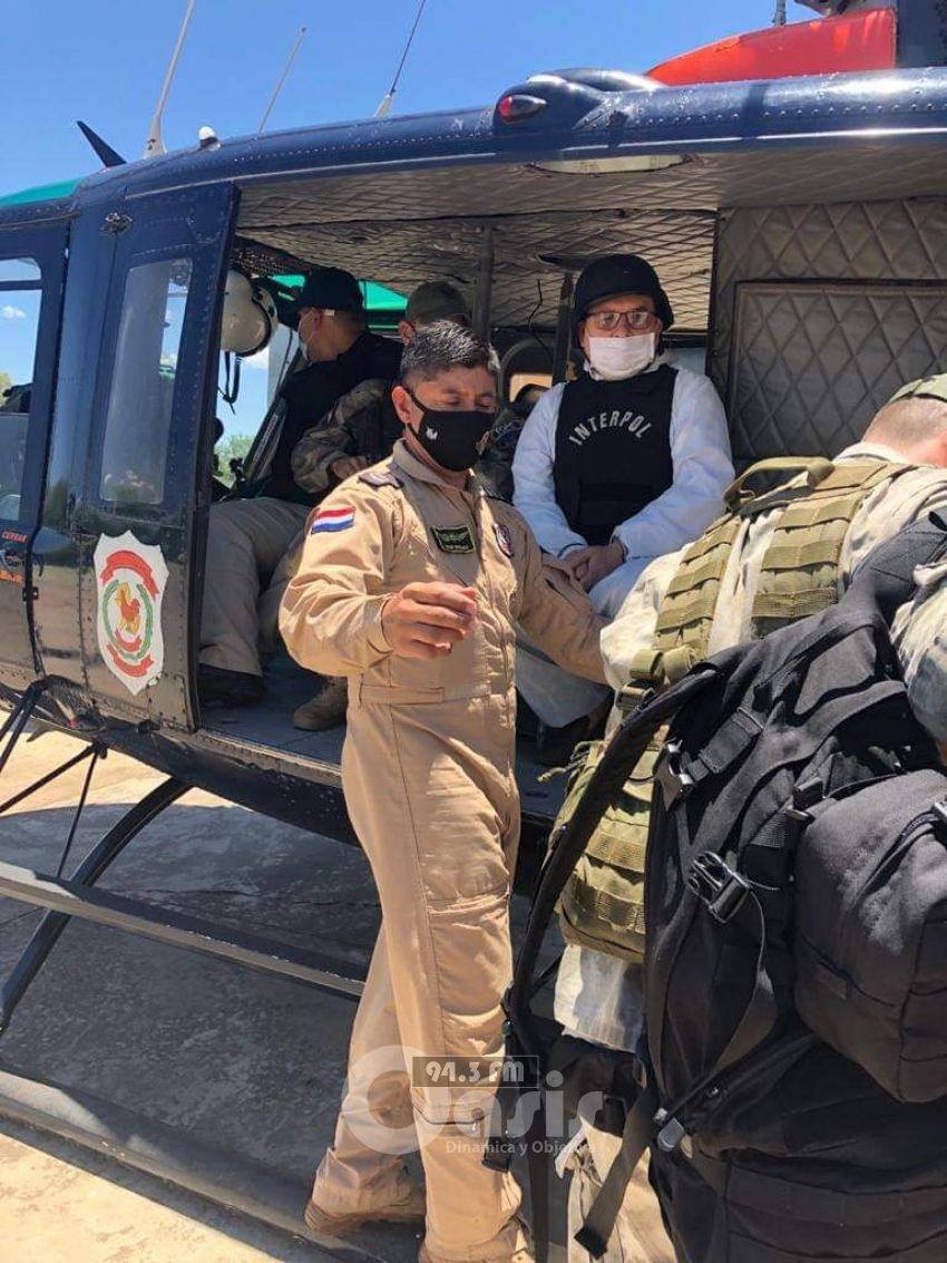 Extraditaron a Néstor Báez Alvarenga al Brasil, por Tráfico de Droga y Lavado de Dinero 