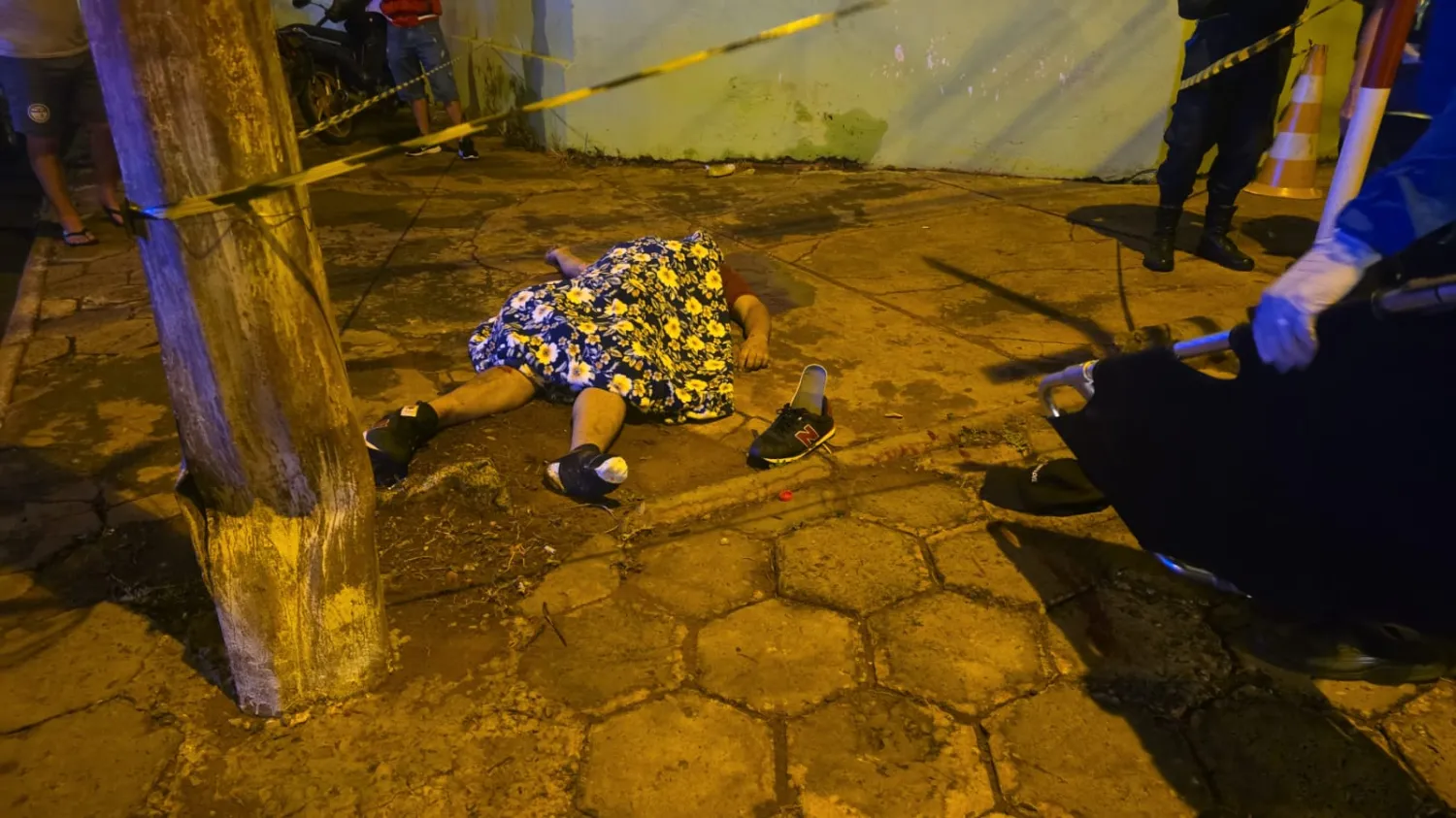Hombre muere atropellado en el centro de Pedro Juan y conductor huye del lugar