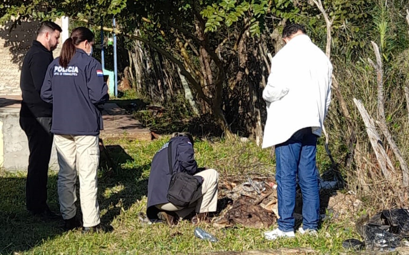 Hallan cuerpo descuartizado y calcinado en cementerio de Valenzuela