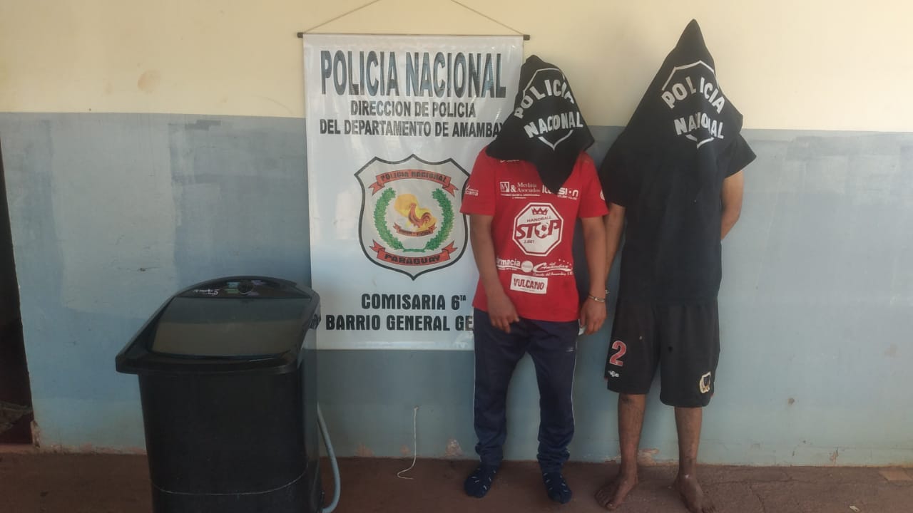 Aprehenden a dos sujetos en jurisdicción de la Cría. 6ta de PJC