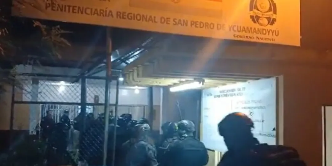 Allanan celda en la penitenciaría de San Pedro en causa por homicidio doloso