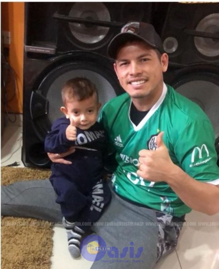 "Ecuida che rehe che ra.y", pidió Alfredo Aguilar a su ángel Brunito
