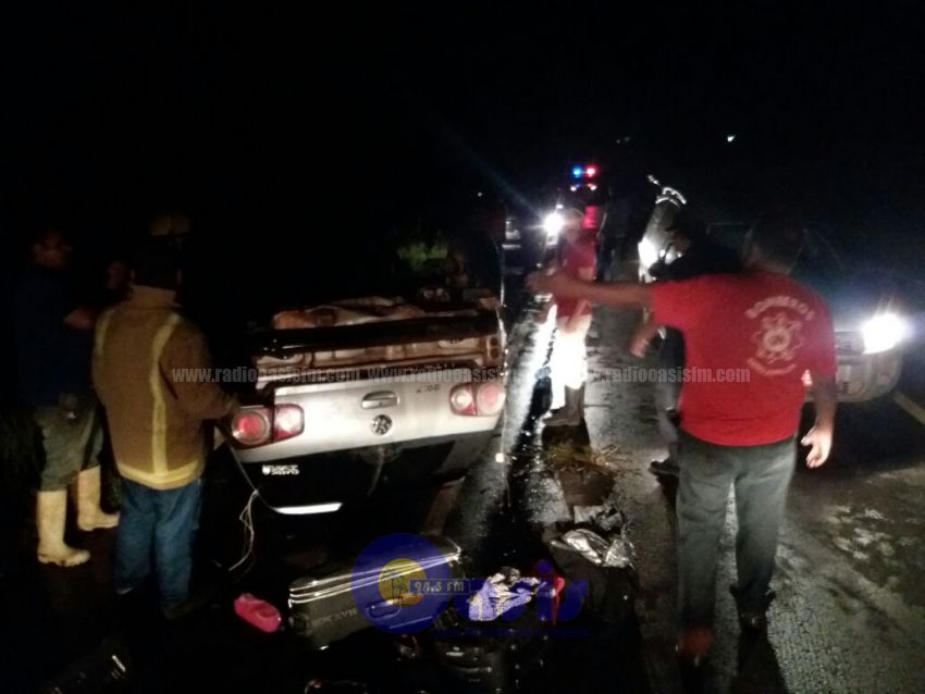Fatal accidente deja un fallecido en Ruta V