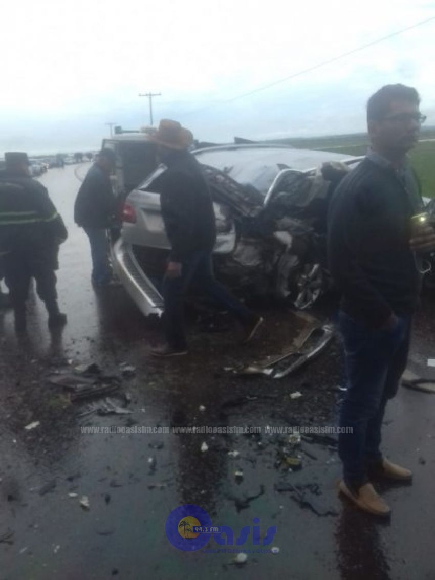 Accidente en Arroyos y Esteros: cuatro heridos