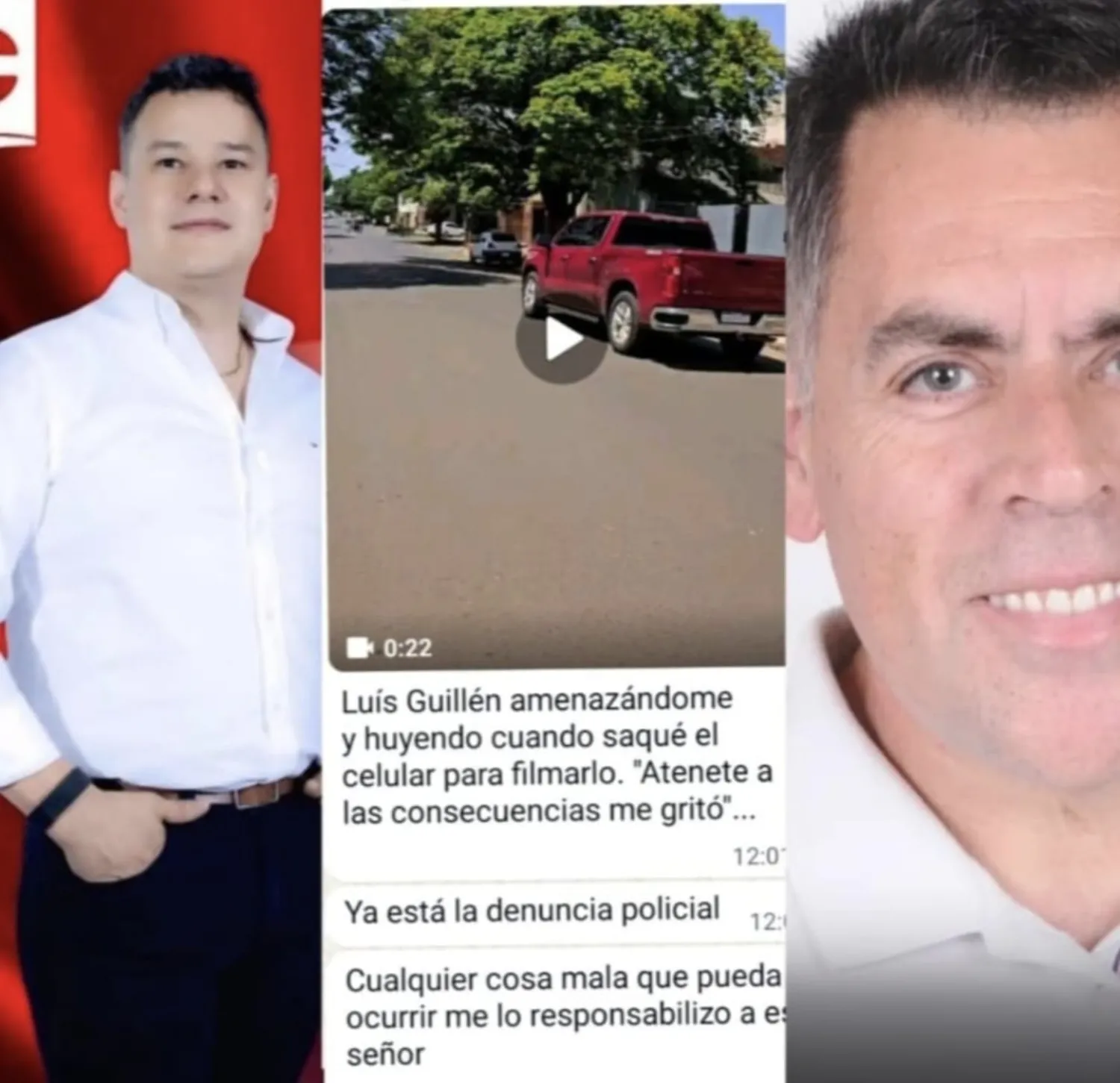 Denuncian a aspirante a intendente de la ANR por presunta amenaza al periodista de PJC