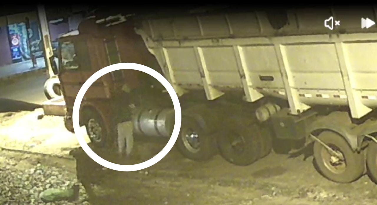 Capturan a ladrón de baterias de camiones pesados